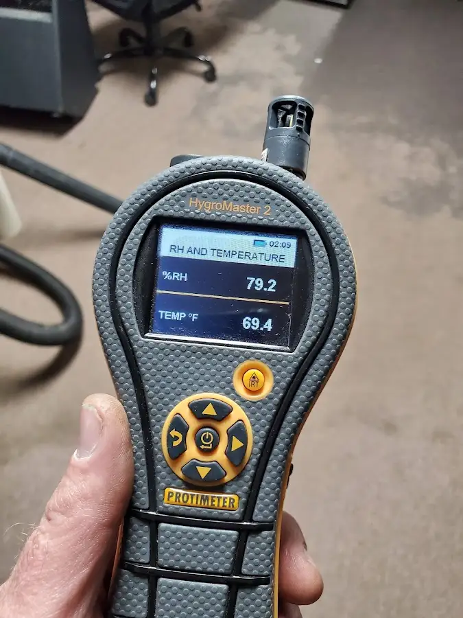 Moisture meter humidity assessment for Mold Remediation & Removal in Colorado Springs